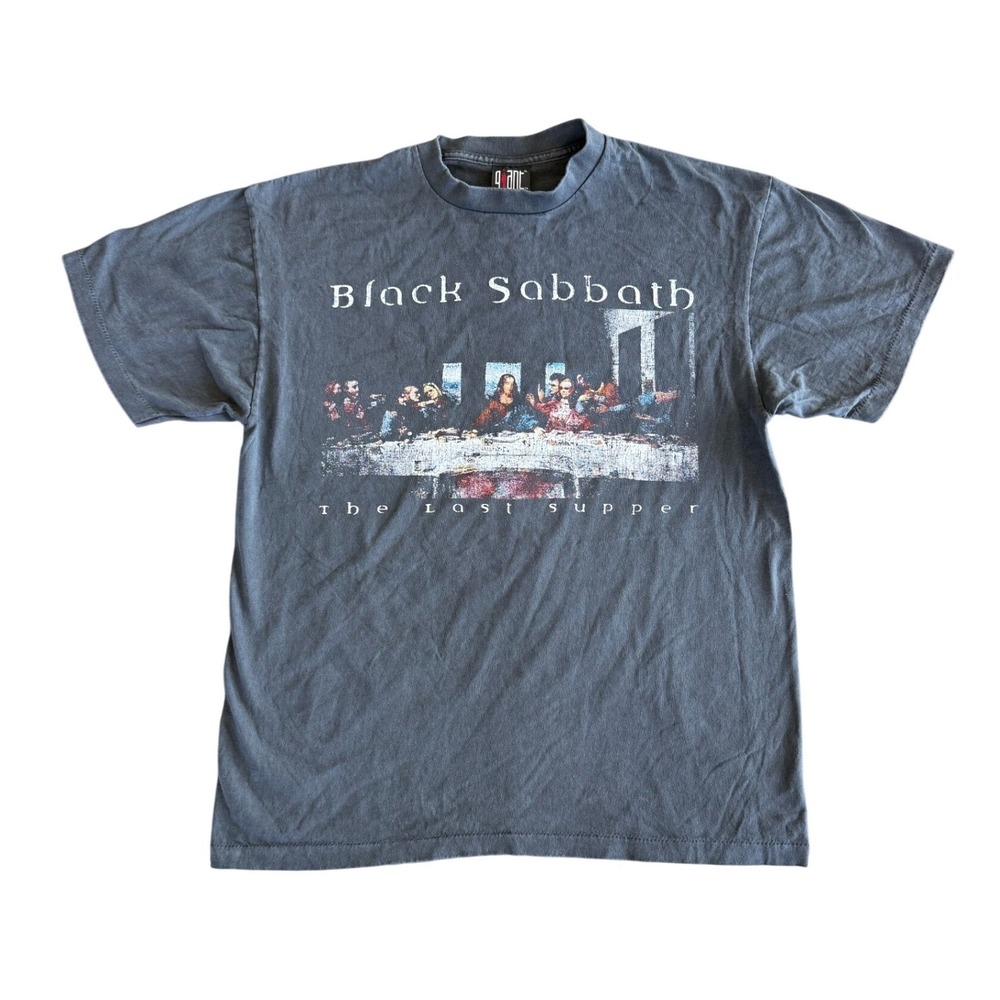 Vintage Black Sabbath The Last Supper 1992 Tour Tee Sz XL Single Stitch REPRINT